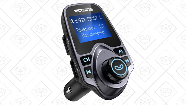 VicTsing Bluetooth FM Transmitter | $13 | Amazon | With code LTF8BHJS